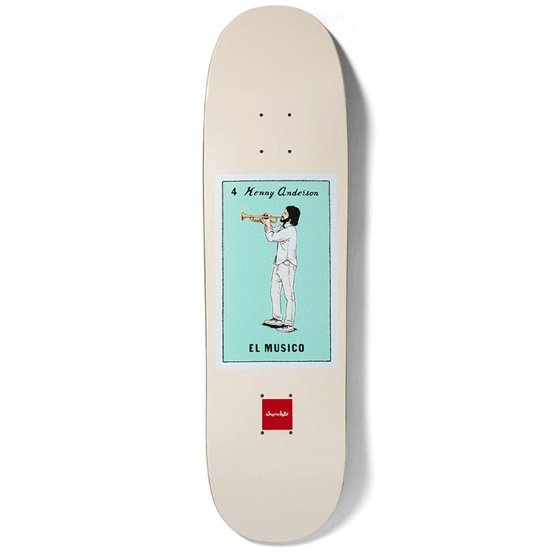 Loteria Cards Anderson 8.25” Skateboard Deck