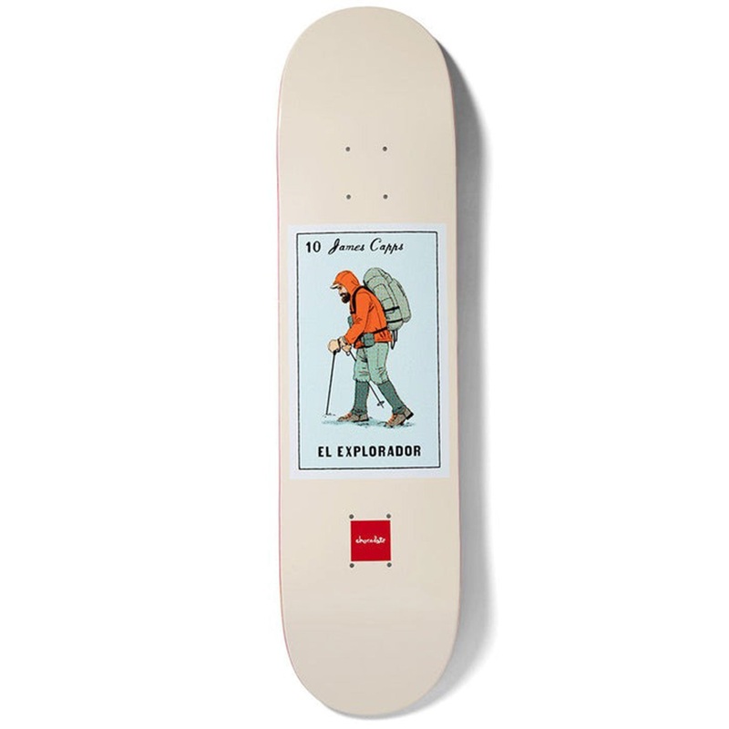 Loteria Cards Capps 8” Skateboard Deck