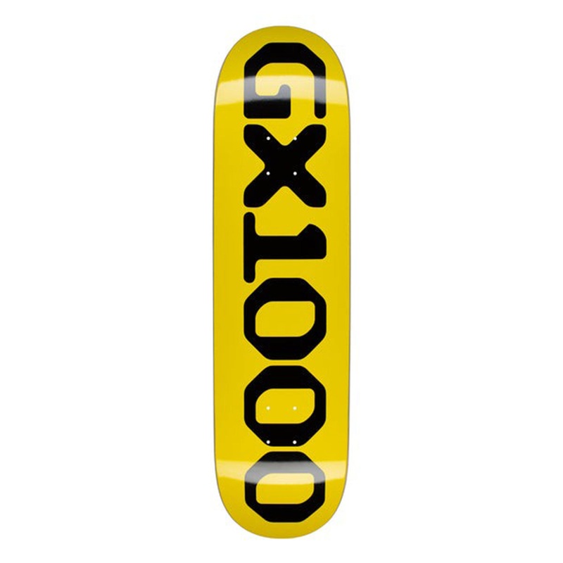 OG Logo Yellow 8.375” Skateboard Deck