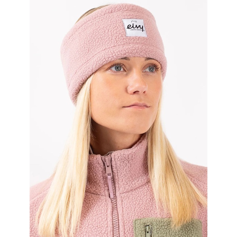 Throwback Sherpa Faded Woodrose Headband
