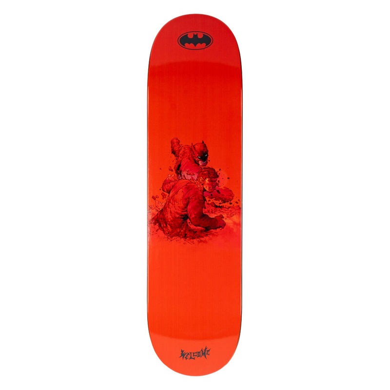 Welcome x Batman Popsicle Knockout 8.25″ Skateboard Deck