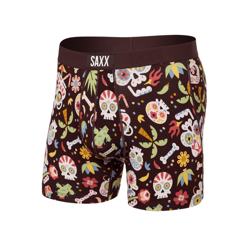 Vibe Super Soft Dia De Los Muertos Fudge Boxer