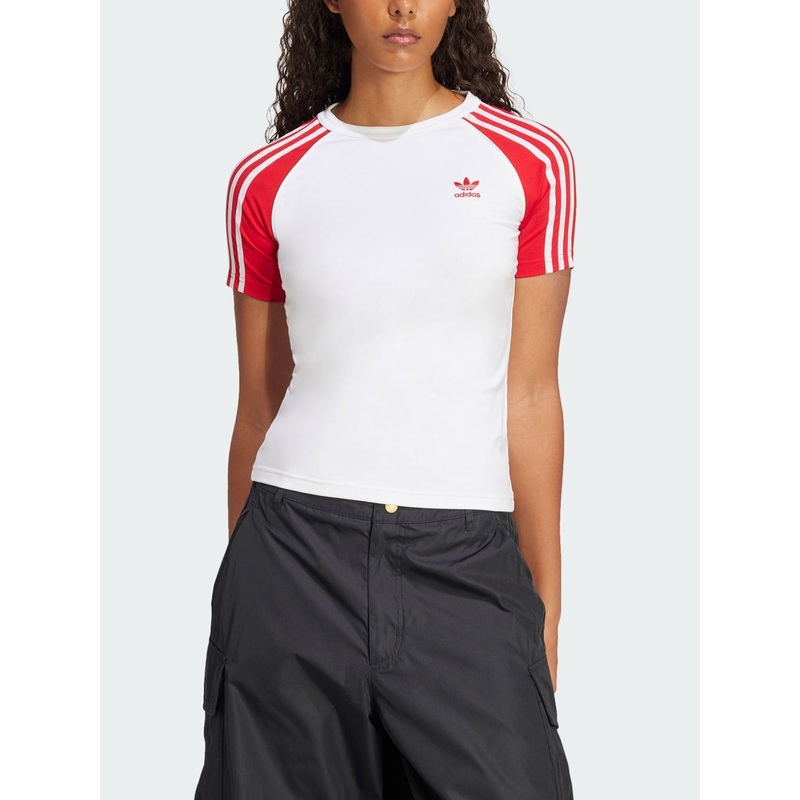 3S Slim White/Better Scarlet T-Shirt