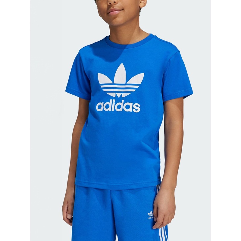 Adicolor Trefoil Blue T-Shirt (Boys 7-14)