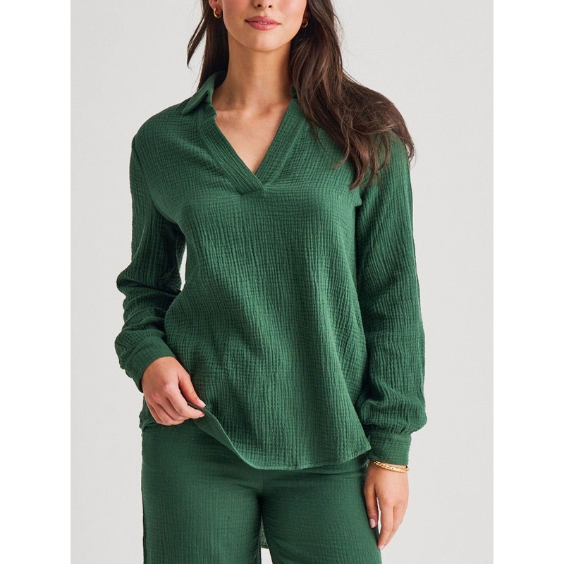 Resort Tunic Shirt Cover-Up