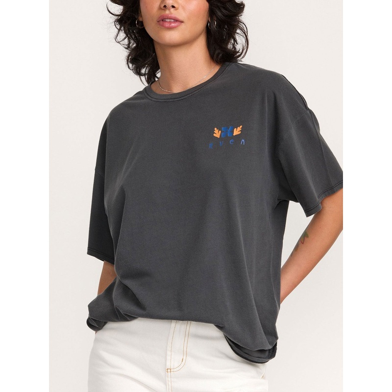 Baggie Washed Black T-Shirt