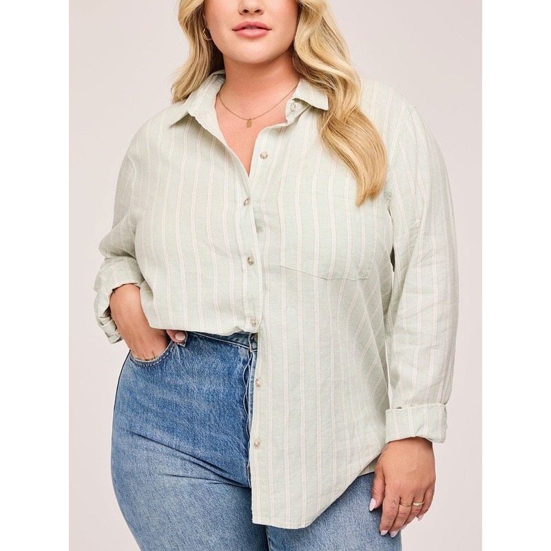 Dominique Long Sleeve Buttondown Shirt