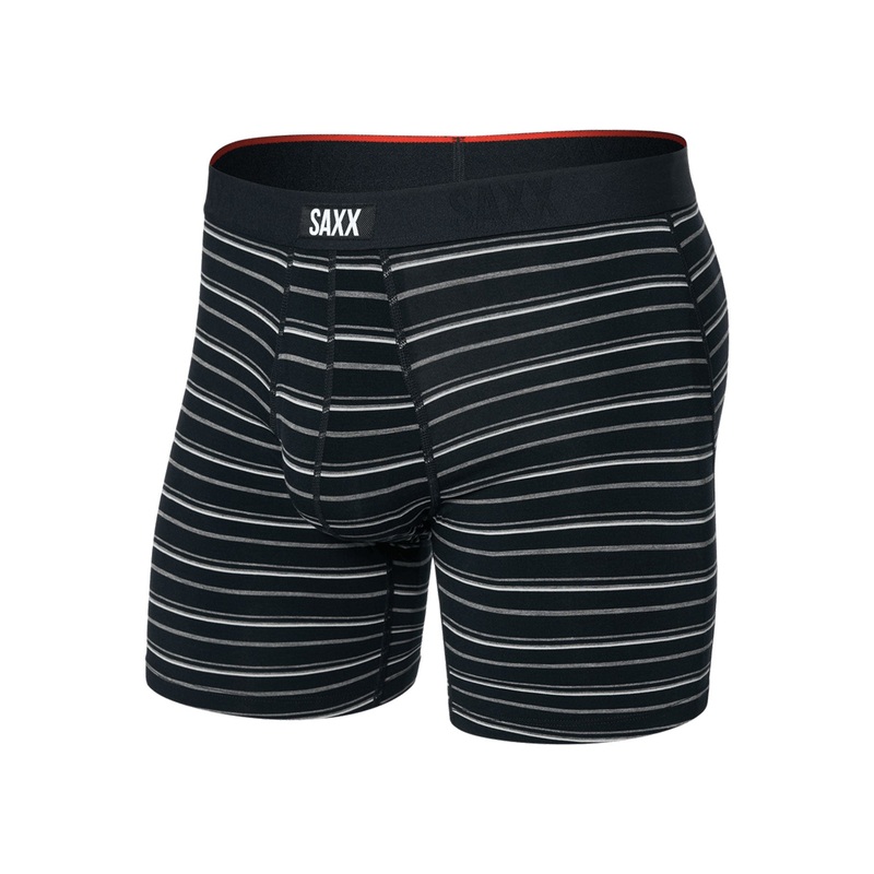 Vibe Xtra Black Coast Stripe Boxer