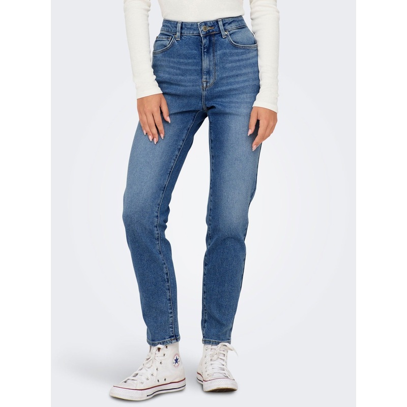Emily High Waist Straight Jeans