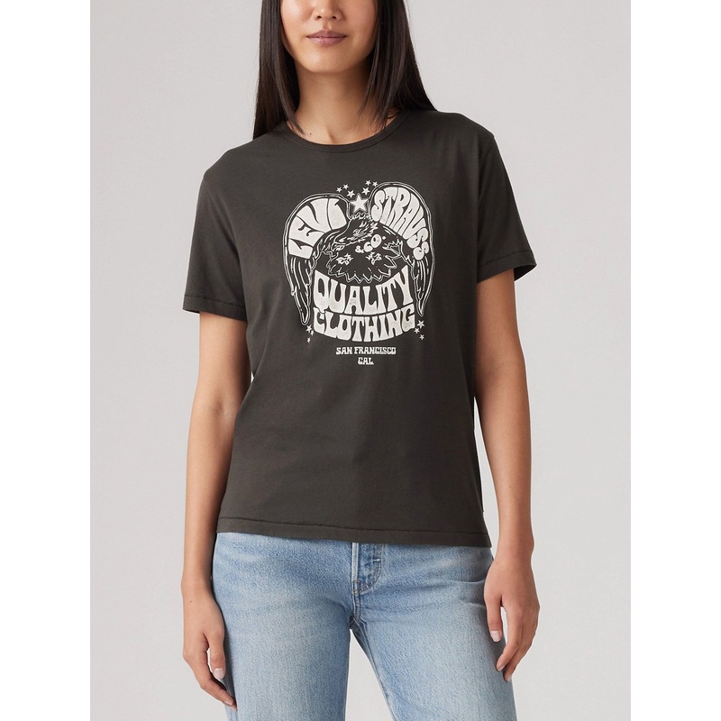 Graphic Iconic Eagle Pirate Black T-Shirt