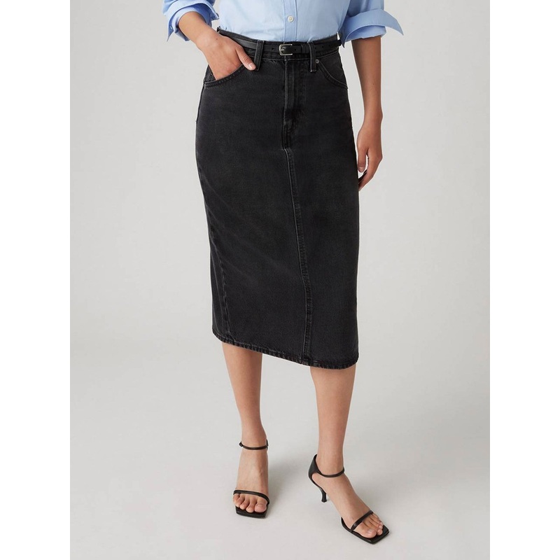Hr Back Slit Open MInd Skirt