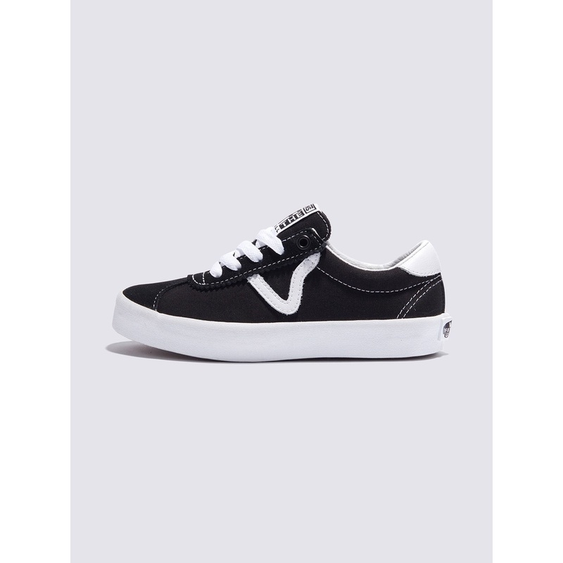 Sport Low Black/White Shoes (Kids)