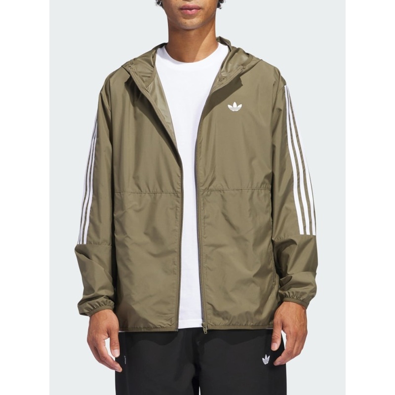 Windbreaker Olive Strata/White Jacket