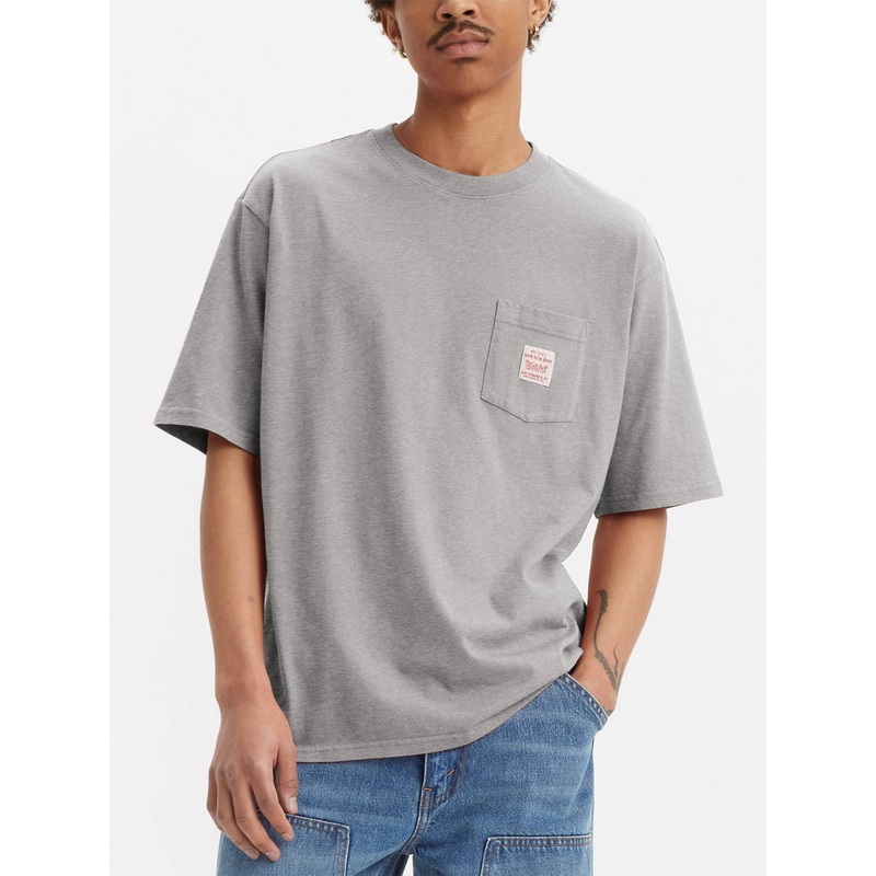 Workwear Mid Tone Grey Heather T-Shirt