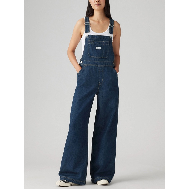 XL Overall Square Circle Jeans