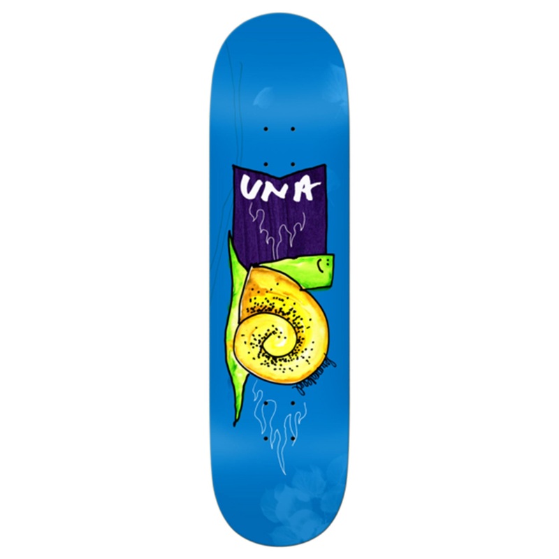 Una Flame Snail 8.25” Skateboard Deck