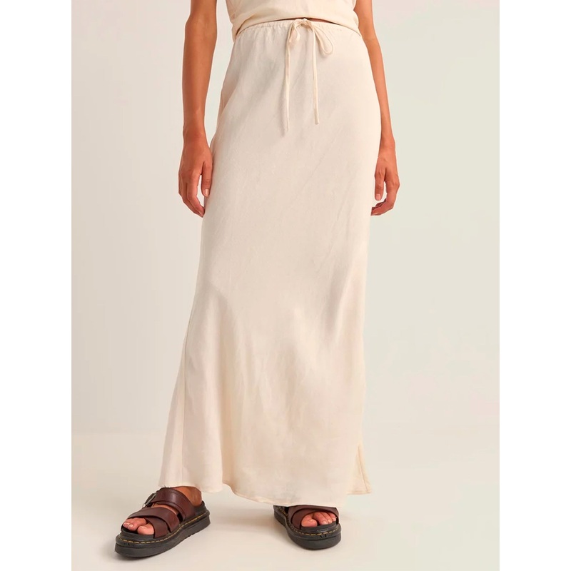 Bias Cut Maxi Skirt