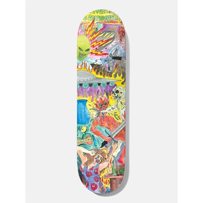 B2 Here T Stay Andrew Reynolds 8.38” Skateboard Deck