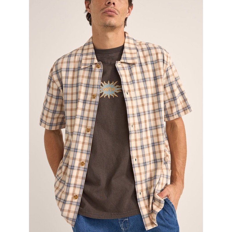 Check Short Sleeve Buttondown Shirt
