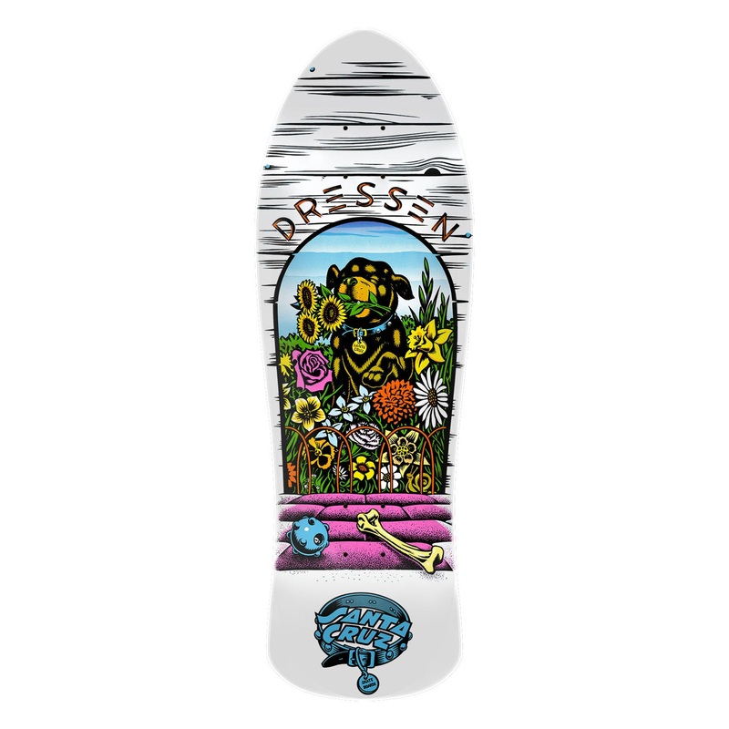 Reissue Dressen Pup 9.5” Skateboard Deck