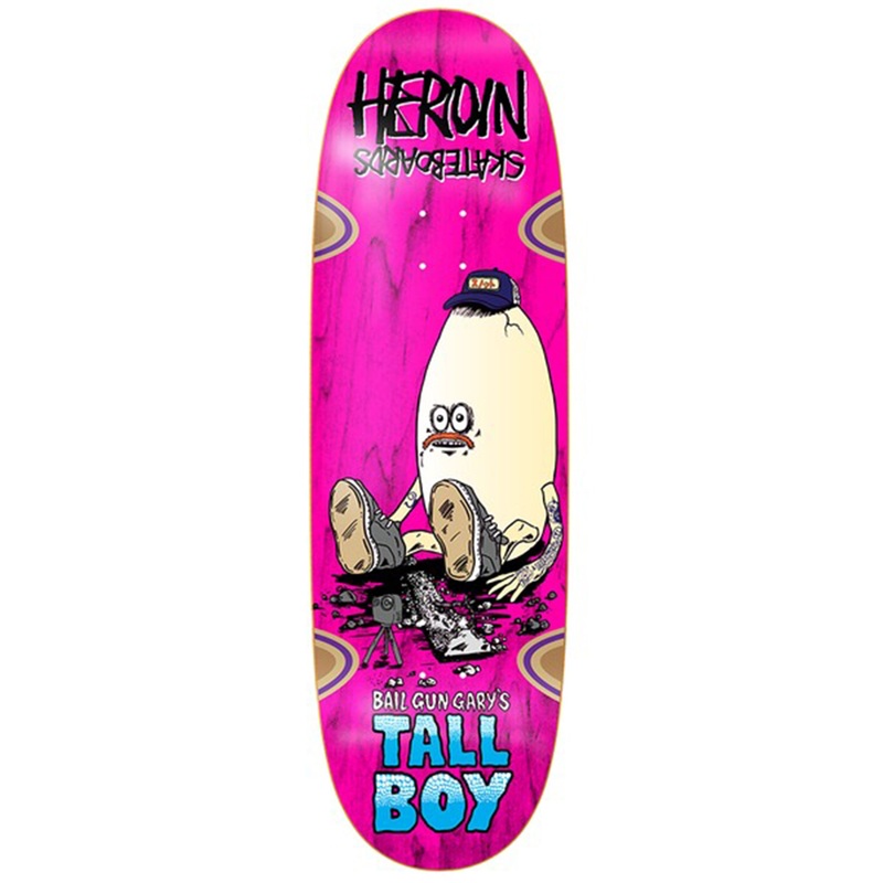 Bail Gun Gary’s Tall Boy 10.25” Skateboard Deck