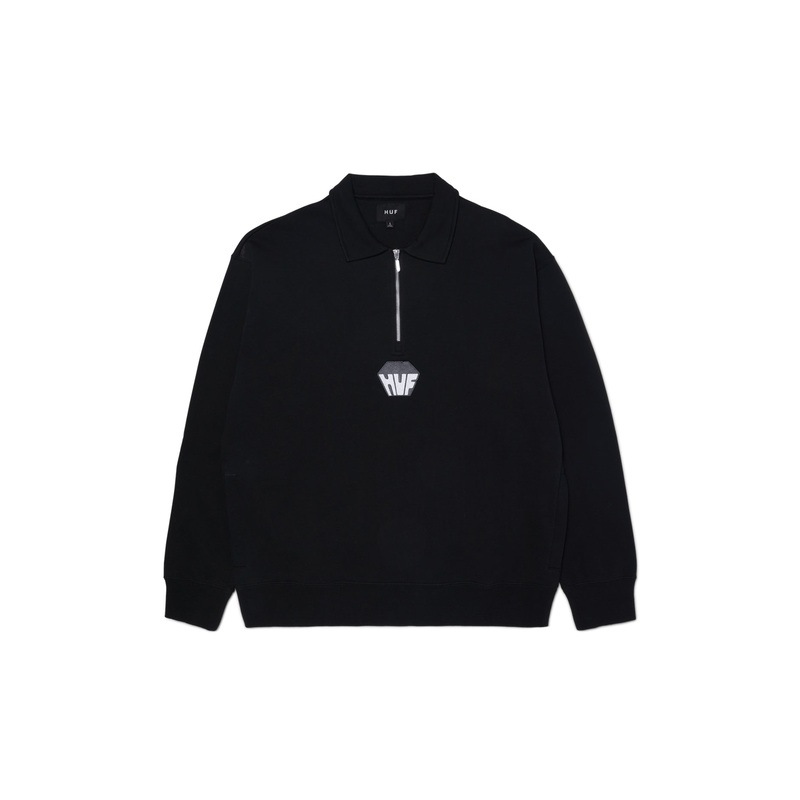 Big Block 1/4 Zip Sweater