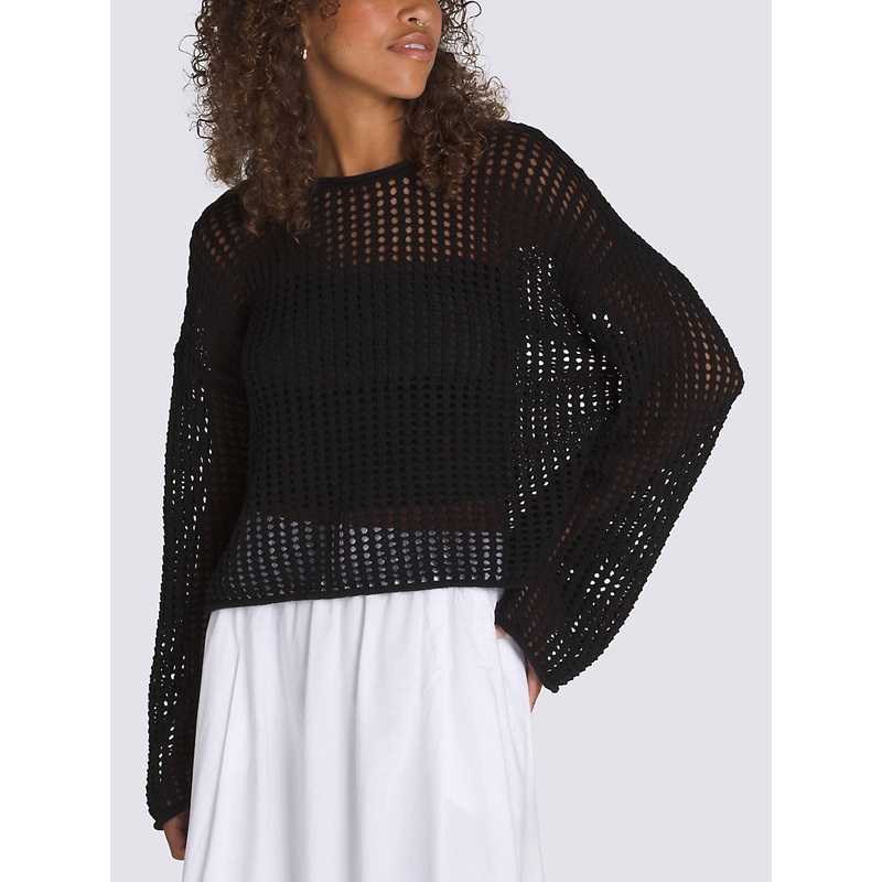 Mila Open Crop Sweater