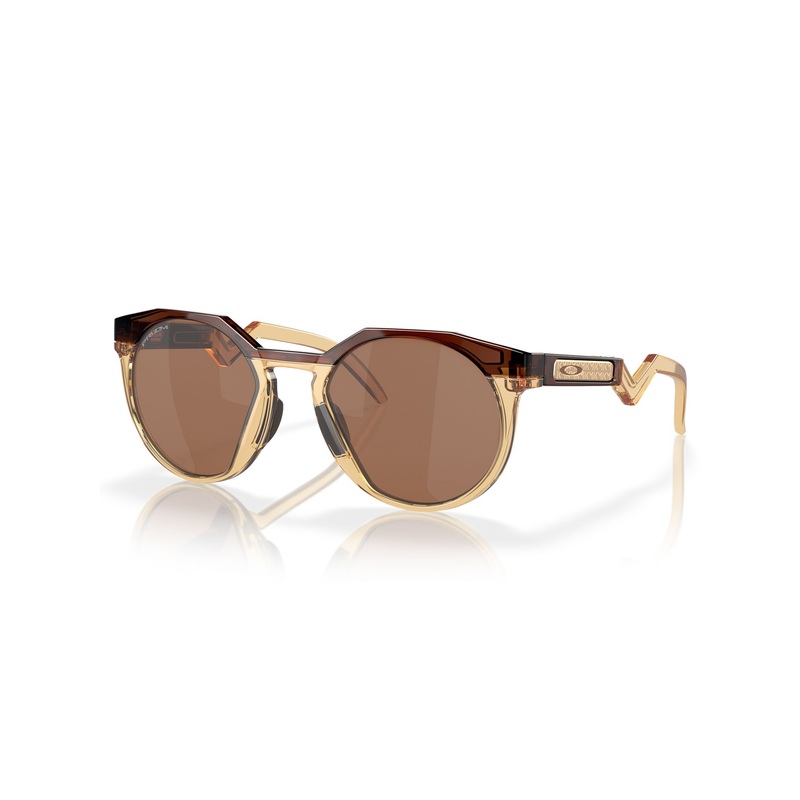 Oakley x Kylian Mbapp Hstn Dark Amber Light Curry/Prizm Tungsten Sunglasses