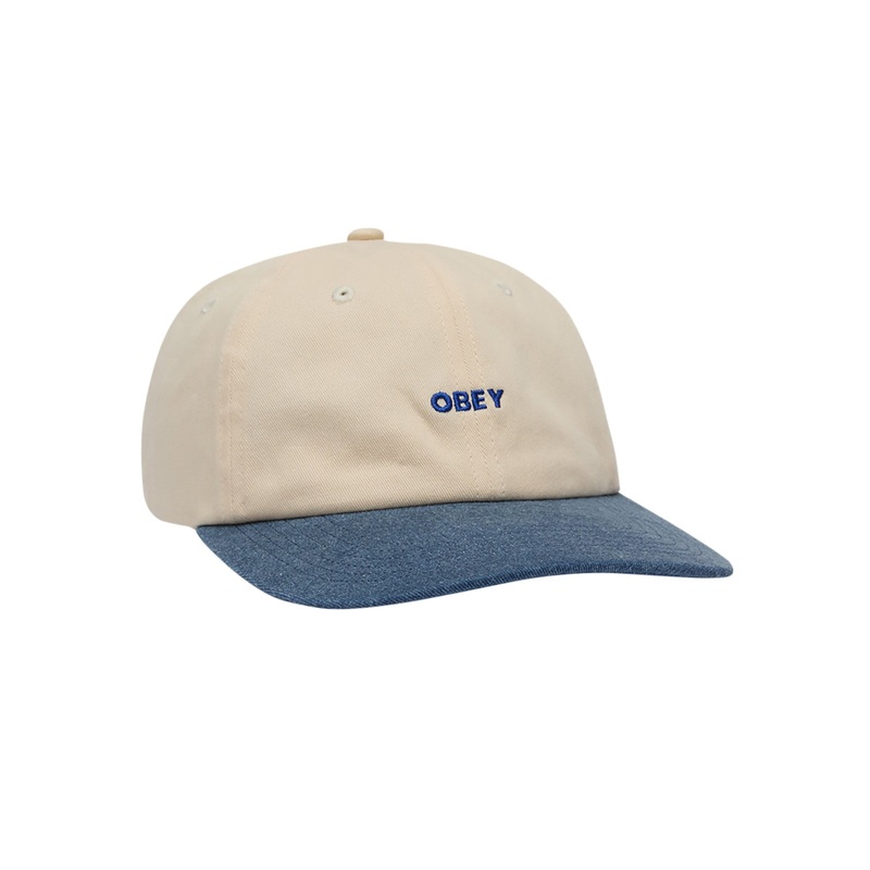 2 Tone Bold 6 Panel Strapback Hat