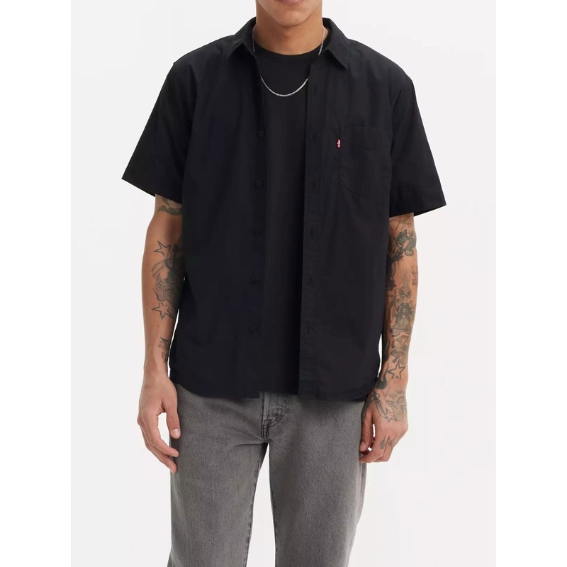Classic 1 Pocket Standart Short Sleeve Buttondown Shirt