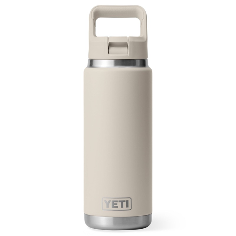 Rambler 26ozTaupe Cap Straw Bottle