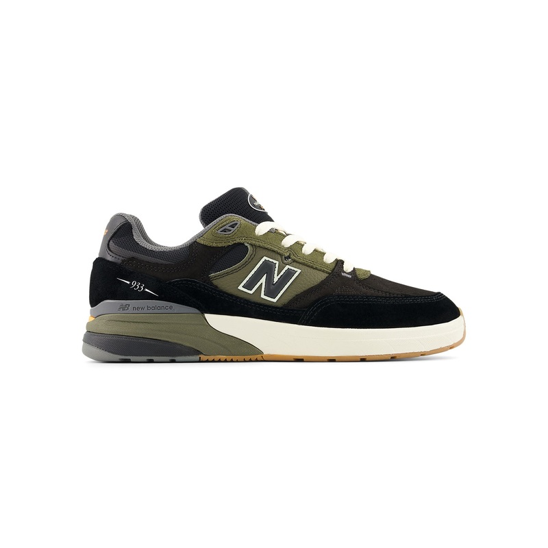 933 Reynolds Black/Olive Shoes