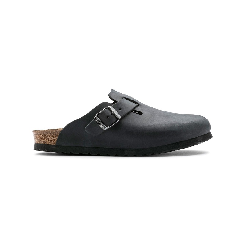Boston Oiled Leather N Black Shoes