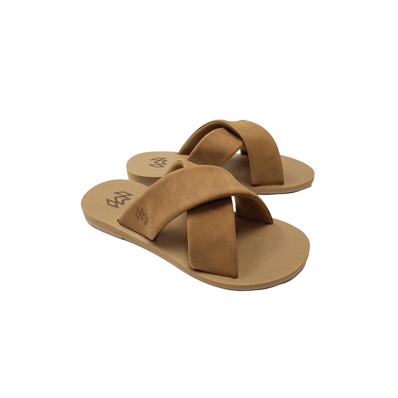 Ellie Cross Saddle Sandals