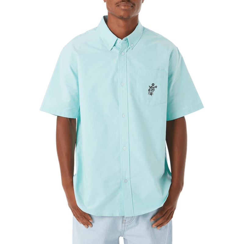 Icarus Oxford Short Sleeve Buttondown Shirt