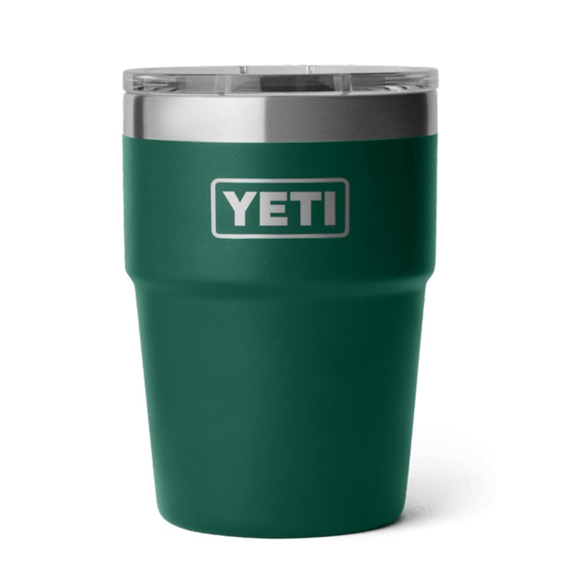 Rambler Black Forest Green 16oz Stackable Cup