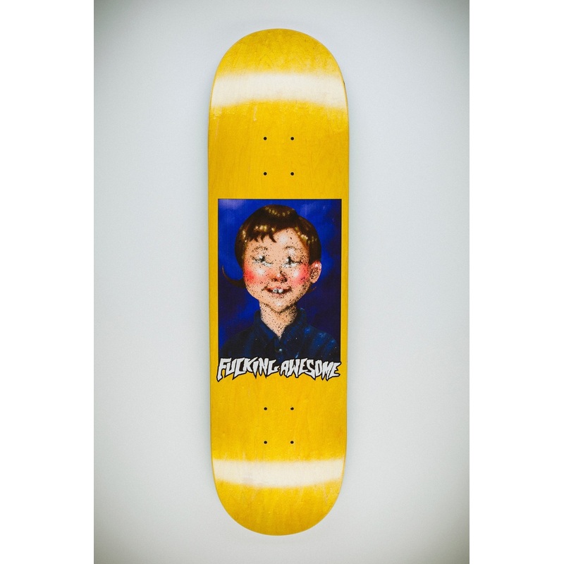 Class Photo Elijah Berle Painted By Sickid 8.5 Skateboard Deck