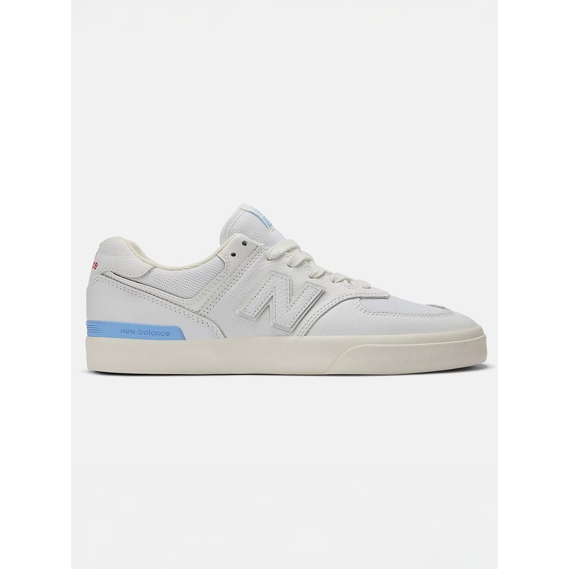 574 Vulc White/Baby Blue Shoes