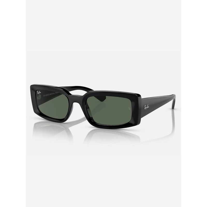 Kiliane Polished Black/Dark Green Sunglasses