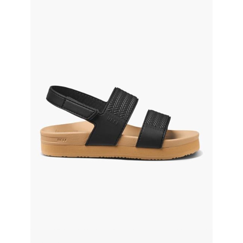 Water Vista Black/Tan Sandals (Little Kids)