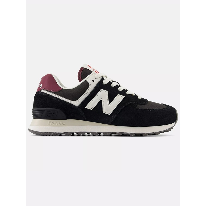 574 Black/White Shoes