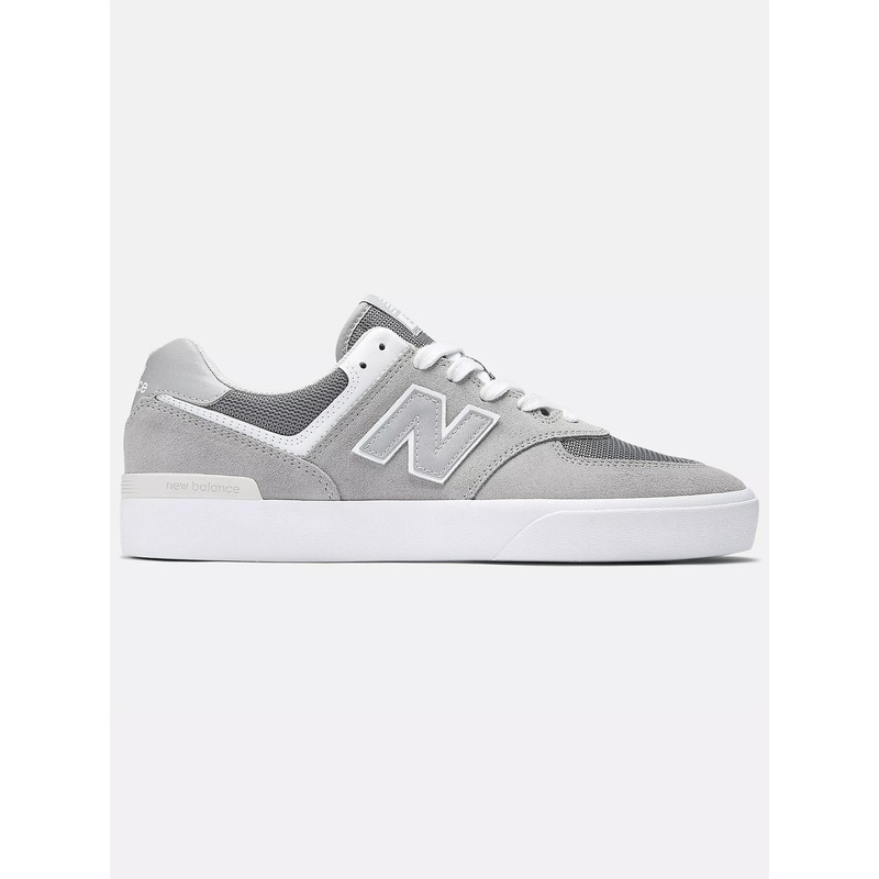 574 Vulc Grey/White Shoes
