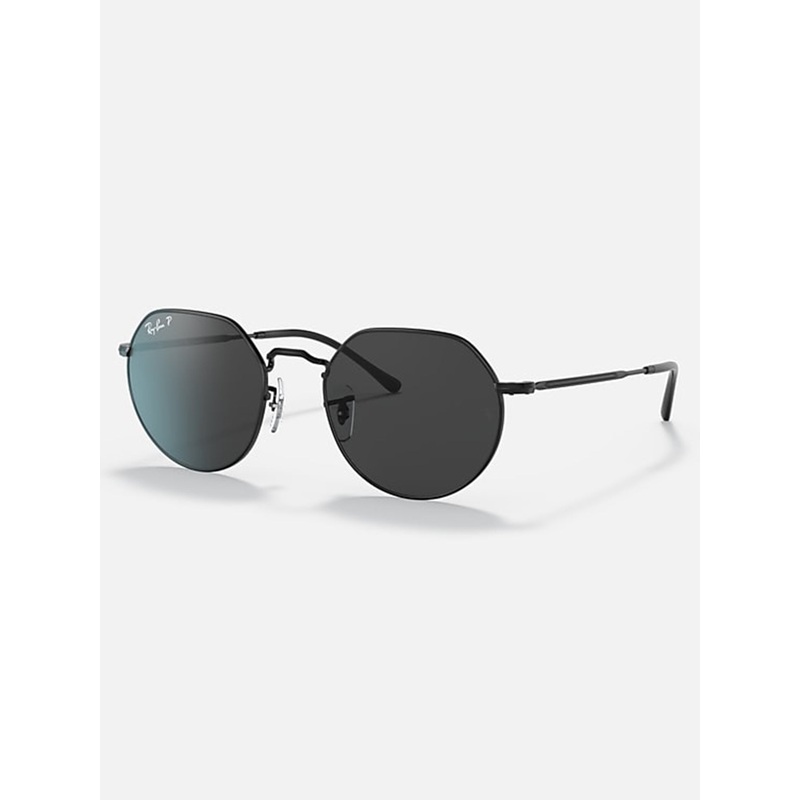 Jack Polished Black/Black Sunglasses
