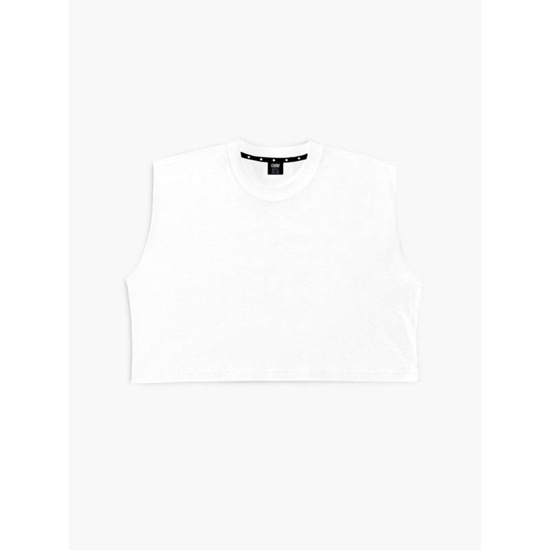 Ortank Cropped Trooper Tank Top