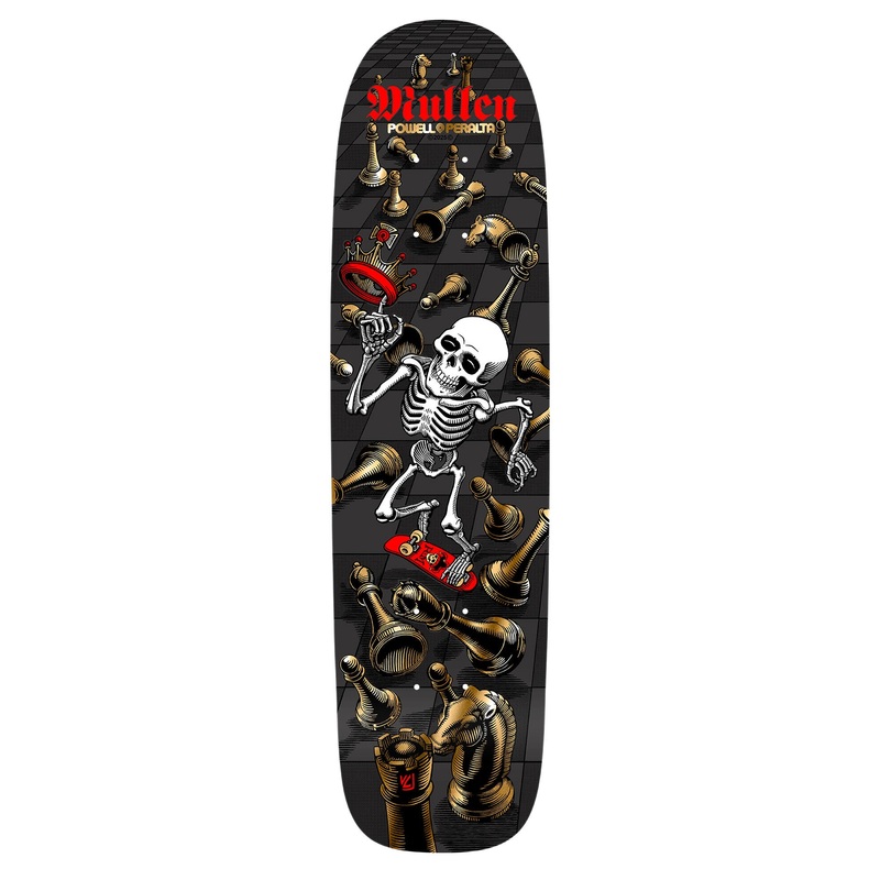 Bones Brigade 16 Mullen 7.4” Skateboard Deck