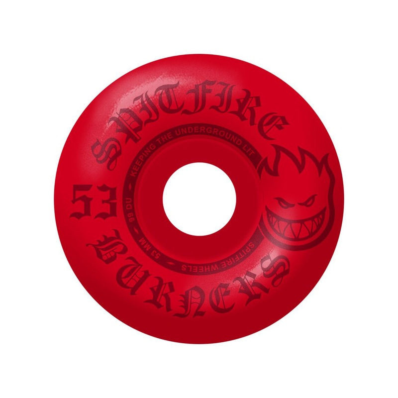 Burners Bighead Red Skateboard Wheels