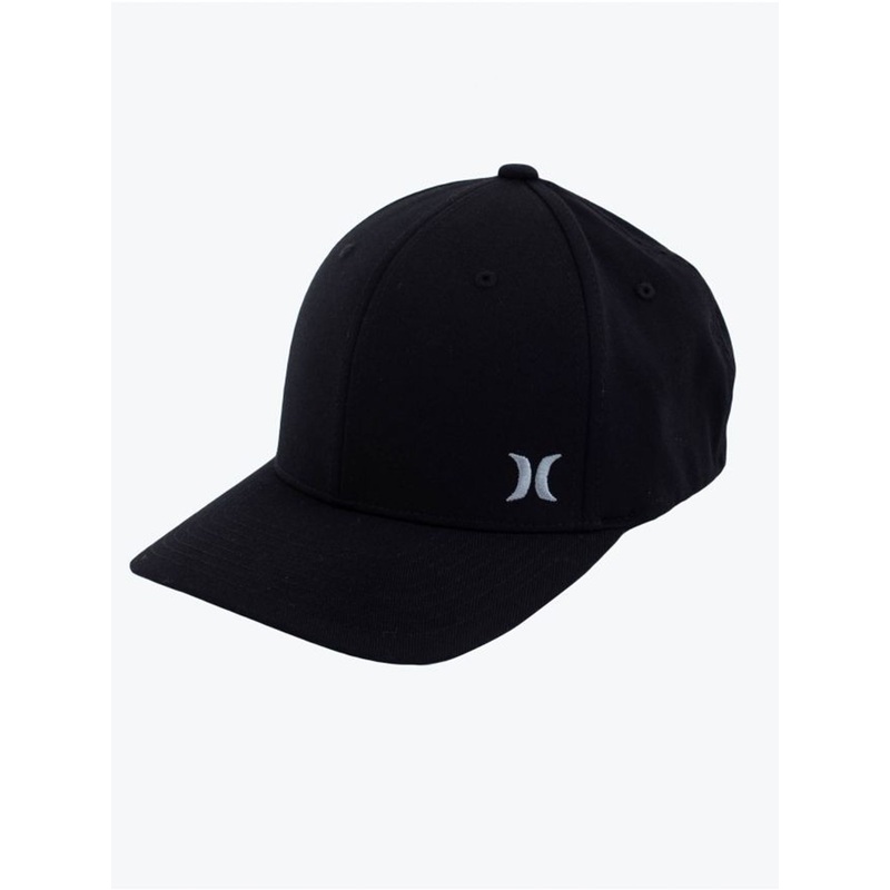 Micro Icon Flex Black Flexfit Hat