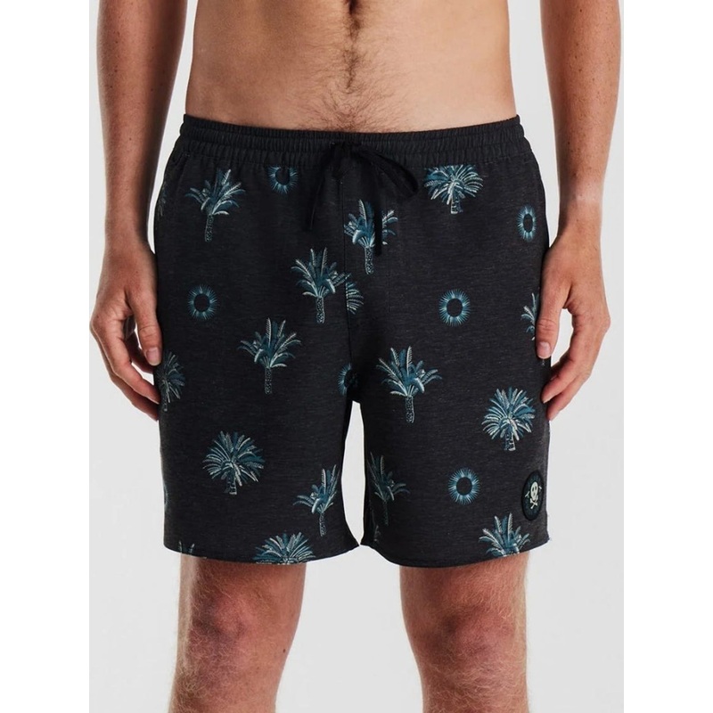 Shorey 16” La Fronda Black Boardshorts