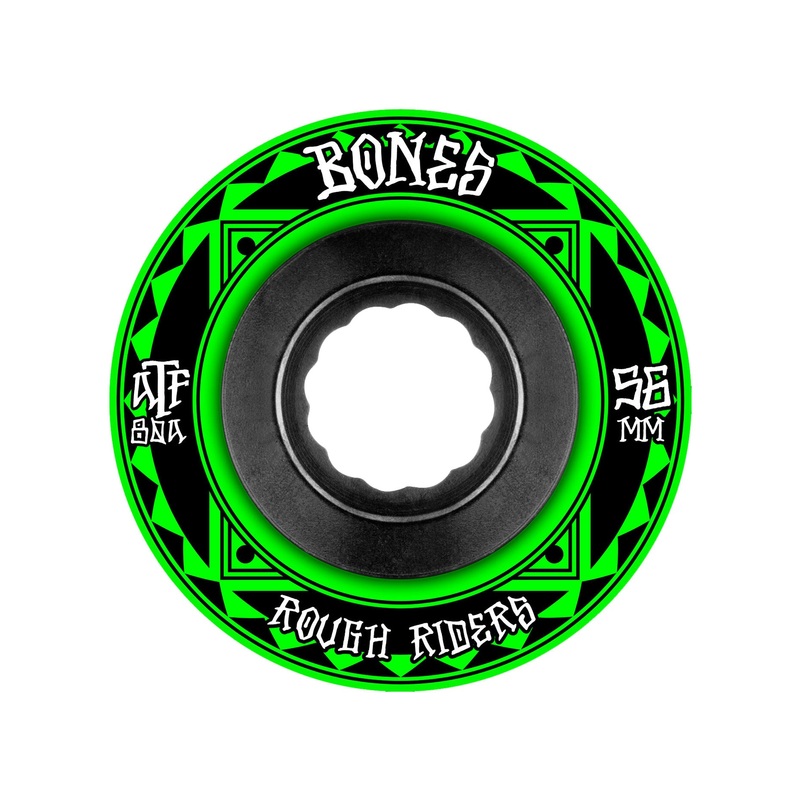 ATF Rough Riders Runners Green Skateboard Wheels