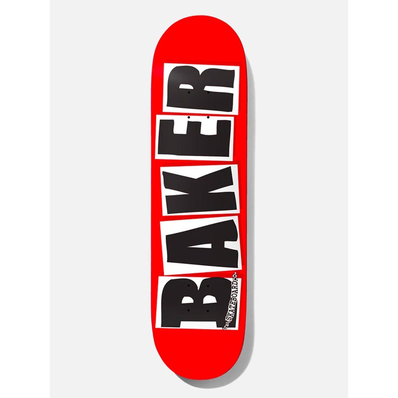 Brand Logo Black Skateboard Deck